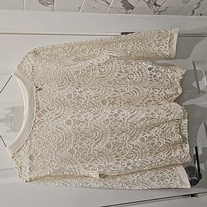 Banana REPUBLIC lace sweater (top)